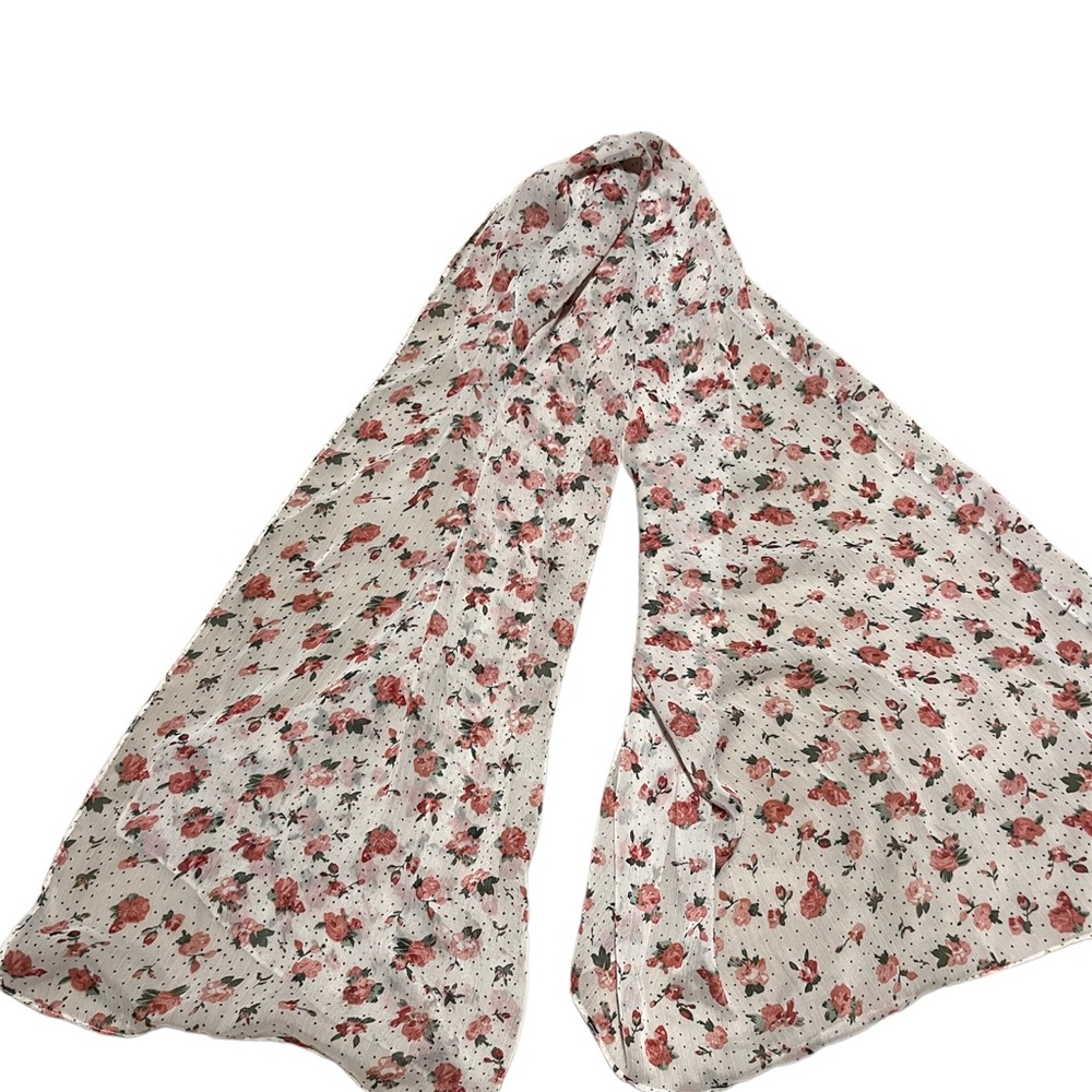Floral scarf